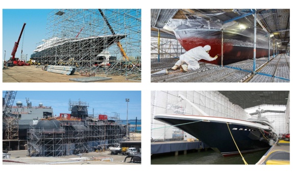 Gemi İnşa Endüstrisi İçin İskele Standardı LAYHER Gemi İnşa Endüstrisi İçin İskele Standardı LAYHER