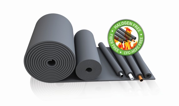 Halojen İçermeyen Elastomerik Kauçuk Köpüğü Yalıtım Malzemeleri