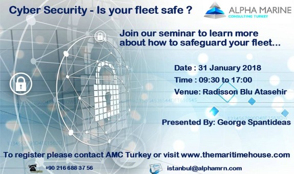 Alpha Marine Consulting Turkey 2018 Yılı Seminer Takvimini Açıkladı