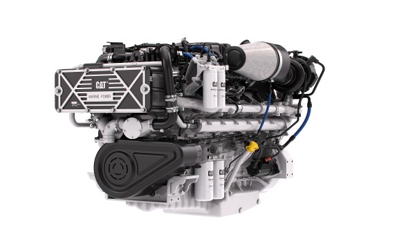 Caterpillar Marine Artırılmış Güç Yoğunluğuna Sahip Yeni Cat® C32B Deniz Motorunu Tanıttı