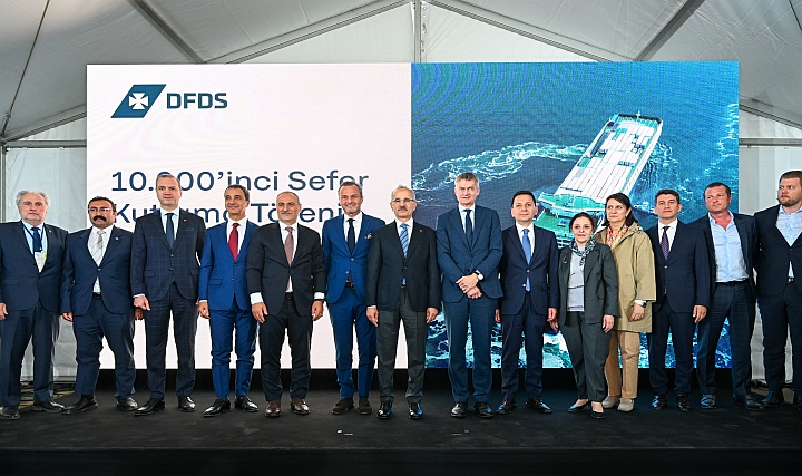 DFDS, 10.000'inci Seferiyle Türkiye'nin Küresel Ticaretine Güç Katıyor