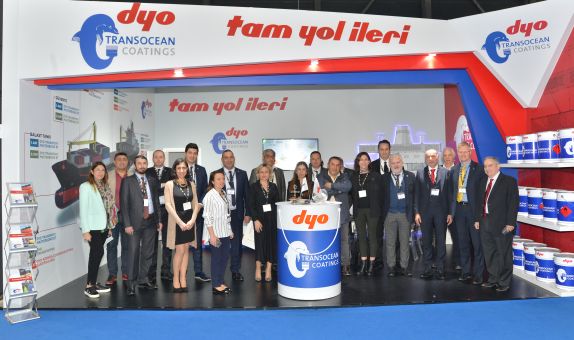 DYO Transocean 'Gülümseyen Yunus'la Expomaritt Exposhipping'e Damga Vurdu DYO Transocean 'Gülümseyen Yunus'la Expomaritt Exposhipping'e Damga Vurdu