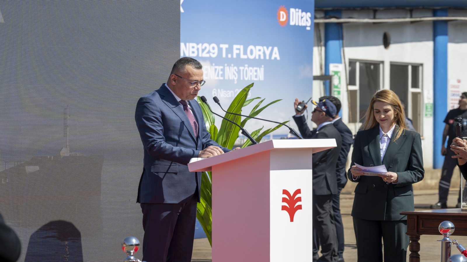 RMK Marine, Ditaş Denizcilik için İnşa Ettiği T.<br/>Florya'yı Denize İndirdi