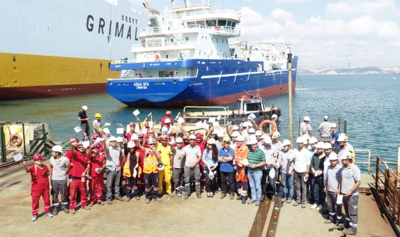 Sefine Tersanesi Aqua Spa Gemisini Teslim Etti