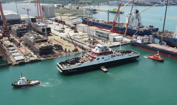 Sefine Tersanesi SILDAFJORD Feribotunu Suya İndirdi.