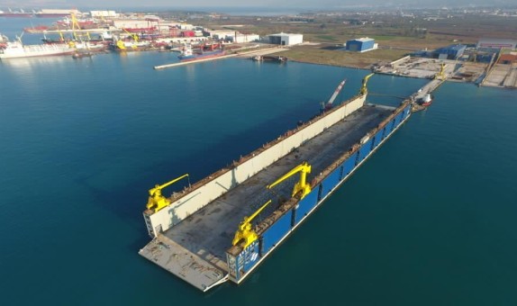 Seltaş Tersanesi Yeni İnşa Havuzunu İşletmeye Açıyor