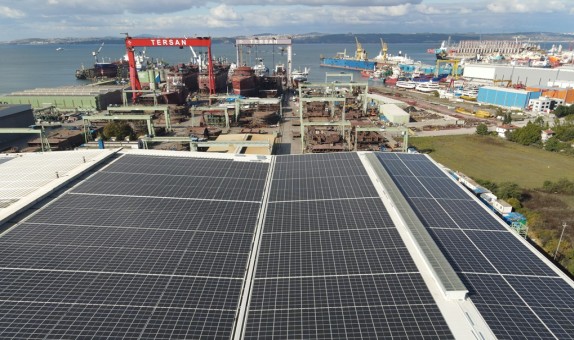 Tersan'dan Yeşil Bir Adım Daha: Çatı Güneş Enerji Sistemi