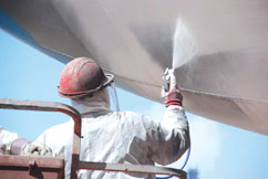 Gemilerde  Fluoropolimer Kaplama Uygulaması