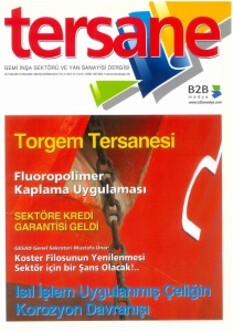 Tersane Dergisi 14. Sayı (2010 Mayıs-Haziran) kapağı