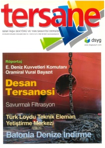 Tersane Dergisi 6. Sayı (2009 Ocak-Şubat) kapağı
